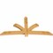 Ekena Millwork Davenport Rough Sawn Timber Gable Bracket, Western Red Cedar, 96"W x 48"H x 4"D x 6"F, 12/12 Pitch GBW096X48X0406DAV00RWR - alternate 3